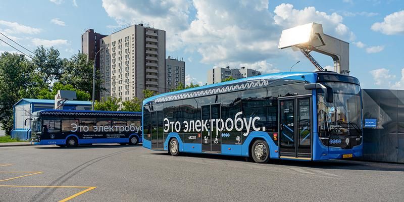 Электробусы вышли на маршрут № 780 в районах Коптево и Войковский