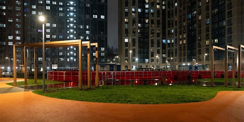 На юго-востоке Москвы завершают обновление системы уличного освещения