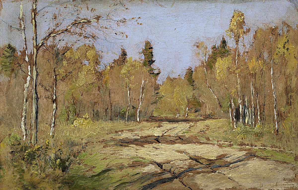 Исаак Левитан. Осенний солнечный день. 1899 год