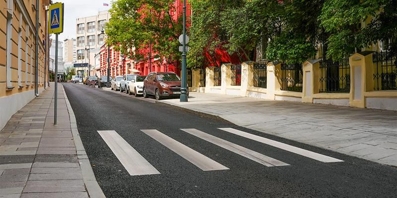 В 23 переулках в центре Москвы обновили асфальт