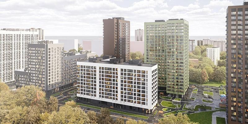 В четырех районах на севере Москвы на месте старых домов возводят 10 новостроек по программе реновации