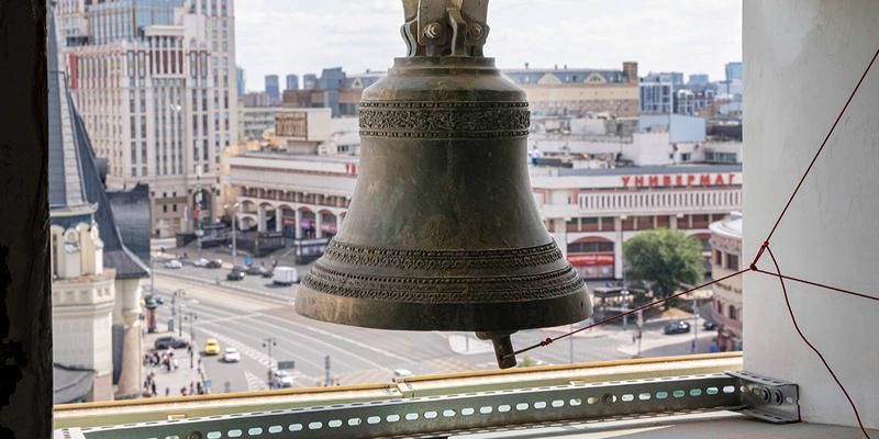 На Ленинградском вокзале вновь зазвучали колокола XIX века