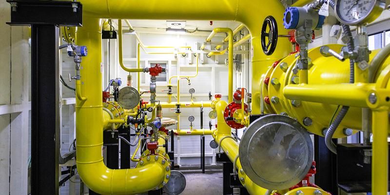 В Рязанском районе проводят реконструкцию газорегуляторного пункта