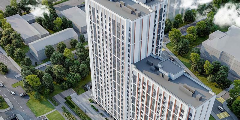 Новостройку по программе реновации на Анненской улице оформят в светлых оттенках
