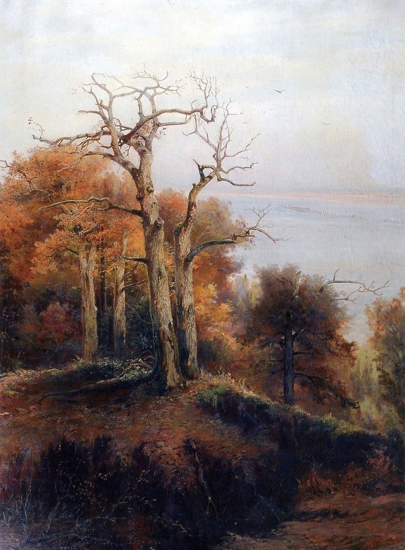 Алексей Саврасов. Осенний лес. Кунцево. Проклятое место. 1872 год