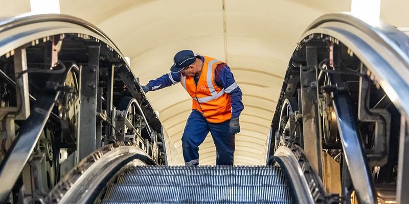 В московском метро с начала года отремонтировали 228 эскалаторов