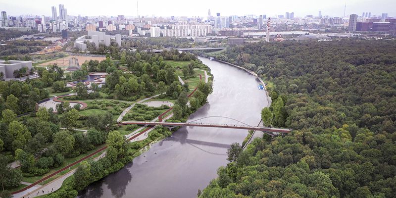 Для велосипедистов и пешеходов: в Мневниковской пойме построят арочный мост