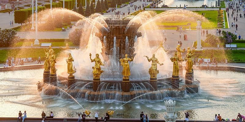 В Москве завершается сезон работы городских фонтанов — Сергей Собянин