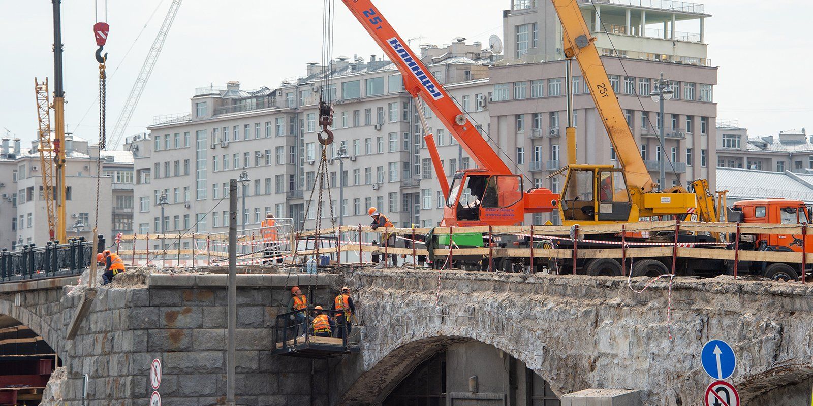 Большой каменный мост реконструкция